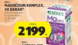 ALDI Béres Magnézium Komplex, 50 darab ajánlat