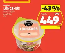 ALDI Primana Löncshús ajánlat