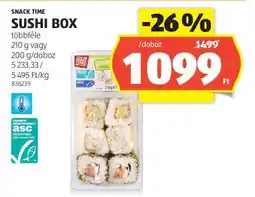 ALDI SNACK TIME SUSHI BOX ajánlat
