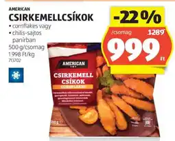ALDI AMERICAN CSIRKEMELLC SÍKOK ajánlat