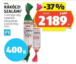 ALDI PICK Rákóczi szalámi ajánlat