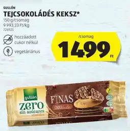 ALDI Gullón Tejcsokoládés Keksz ajánlat