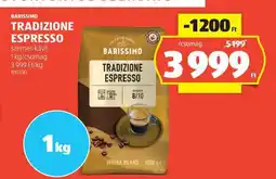 ALDI BARISSIMO TRADIZIONE ESPRESSO ajánlat