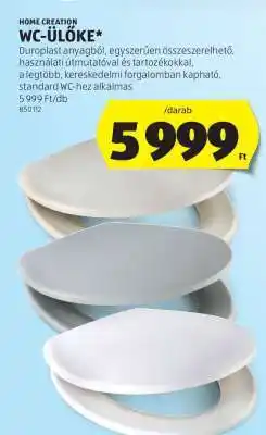ALDI HOME CREATION WC-ÜLŐKE ajánlat
