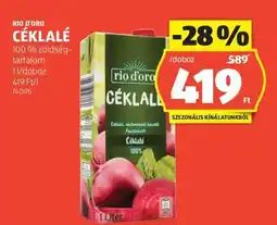 ALDI RIO D'ORO CÉKLALÉ ajánlat