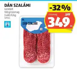 ALDI Dán szalámi ajánlat