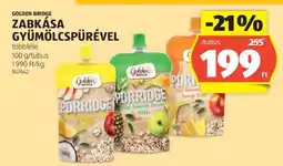 ALDI GOLDEN BRIDGE ZABKÁSA GYÜMÖLCSPÜRÉVEL ajánlat