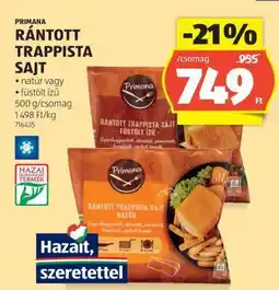 ALDI PRIMANA RÁNTOTT TRAPPISTA SAJT ajánlat