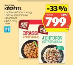 ALDI SNACK TIME KÉSZÉTEL ajánlat