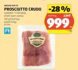 ALDI PROSCIUTTO CRUDO ajánlat