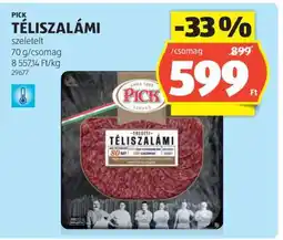 ALDI PICK Téliszalámi ajánlat
