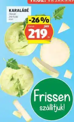 ALDI Karalábé ajánlat