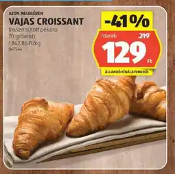 ALDI Vajas croissant ajánlat