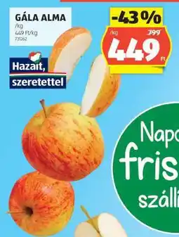 ALDI Gála alma ajánlat