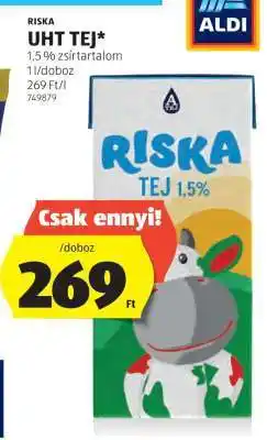 ALDI Riska UHT tej ajánlat