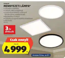 ALDI CASALUX MENNYEZETI LÁMPA ajánlat