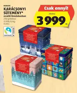 ALDI MONARC KARÁCSONYI SÜTEMÉNY ajánlat