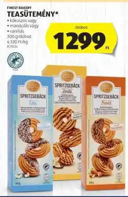 ALDI Finest Bakery Teasütemény ajánlat