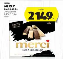 ALDI MERCI Black & White ajánlat