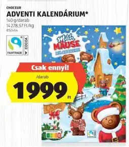 ALDI CHOCEUR ADVENTI KALENDÁRIUM ajánlat
