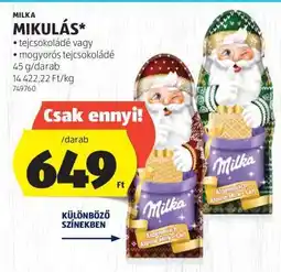 ALDI Milka Mikulás ajánlat