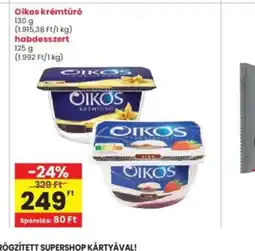 Interspar Oikos habdesszert ajánlat