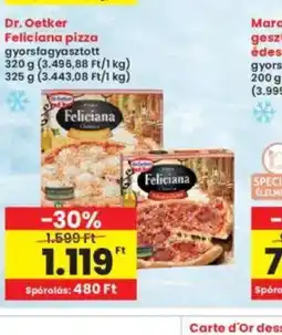 Interspar Dr. Oetker Feliciana pizza ajánlat