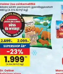 Interspar Valdor Zoo csirkemellfillé ajánlat