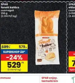 Interspar SPAR fonott kalács ajánlat