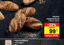 Interspar Rozsos magvas buci ajánlat
