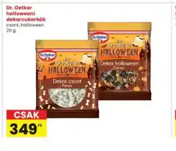 Interspar Dr. Oetker halloween dekorcukorkák ajánlat