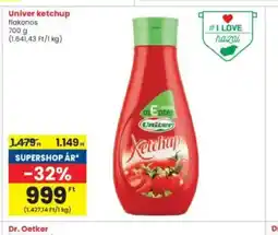 Interspar Univer ketchup ajánlat
