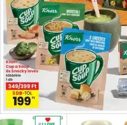 Interspar Knorr Cup a Soup és Snacky leves ajánlat
