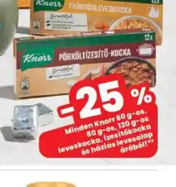 Interspar Knorr PÖRKÖLTÍZESÍTŐ-KOCKA ajánlat