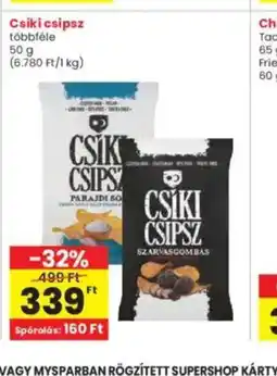 Interspar Csíki csipsz ajánlat