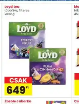 Interspar Loyd tea ajánlat