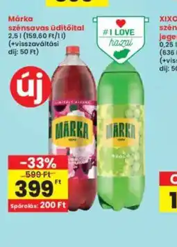 Interspar Márka szénsavas üdítőital ajánlat