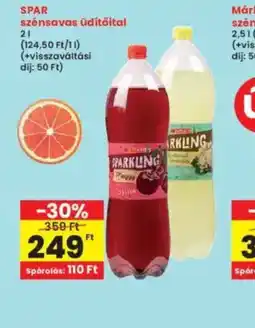 Interspar SPAR szénsavas Üdítőital ajánlat