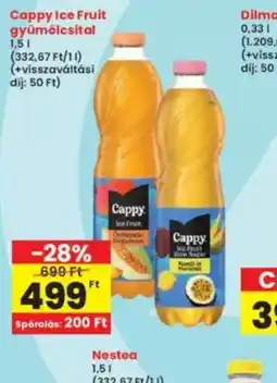 Interspar Cappy Ice Fruit gyümölcsital ajánlat