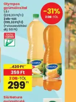 Interspar Olympus gyümölcsital ajánlat