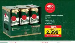 Interspar Pilsner Urquell sörpack ajánlat