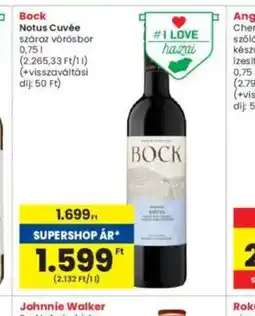 Interspar Bock Notus Cuvée ajánlat