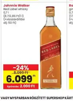 Interspar Johnnie Walker ajánlat