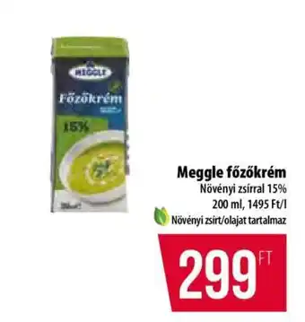 Coop Meggle Főzőkrém ajánlat