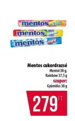 Coop Mentos cukordrazsé ajánlat