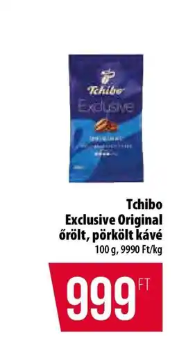 Coop Tchibo Exclusive Original őrölt, pörkölt kávé ajánlat