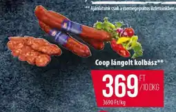 Coop Coop lángolt kolbász ajánlat