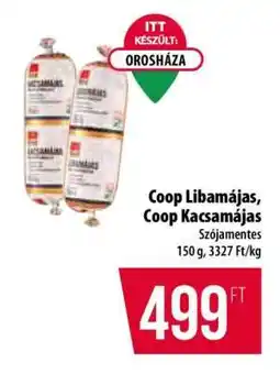 Coop Coop Libamájás, Coop Kacsamájás ajánlat