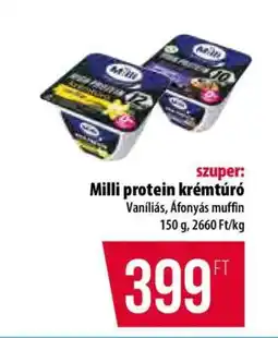 Coop Milli protein krémtúró ajánlat