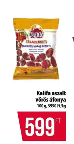 Coop Kalifa aszalt vörös áfonya ajánlat